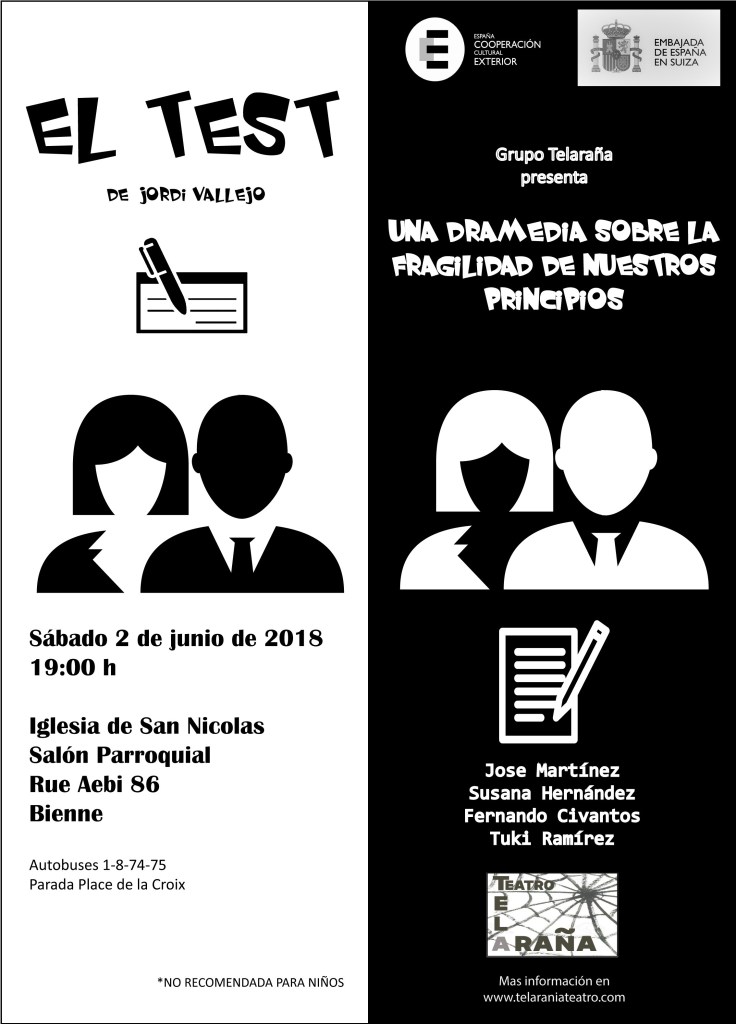 Cartel el Test SPON -BIEL2